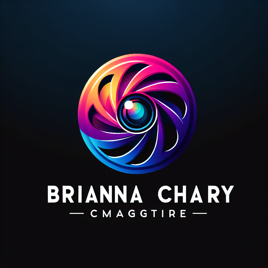 create a logo for "Brianna Chary", related to cinematography and filmmaking
